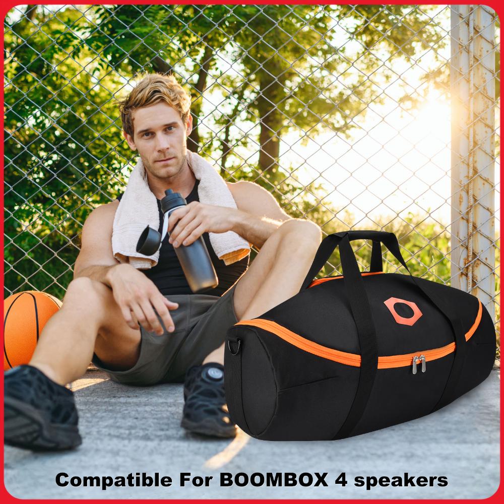 Portable Shoulder Bag with Detachable Strap Carrying Strap Storage Case Compatible for JBL Boombox 4
