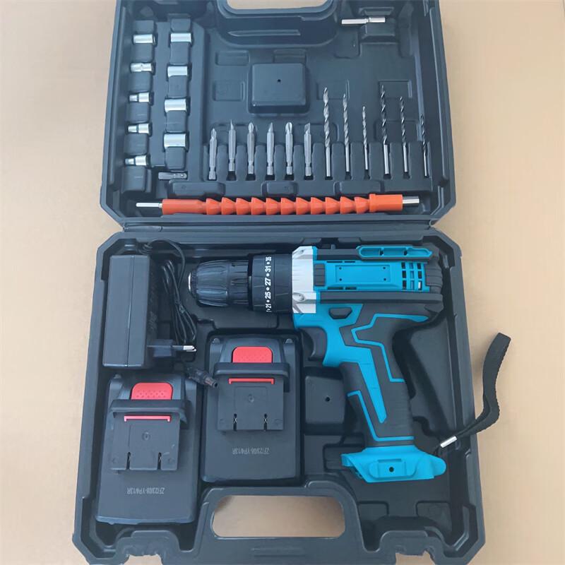

Lanmo Cordless Multi-Function Impact Drill Set CN plug (adapter included)
