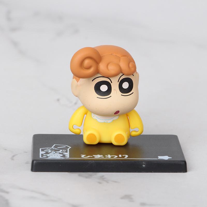 Crayon Shinchan Enchanting Mini Figurines Collection Of 7 Colorful Toys Pvc