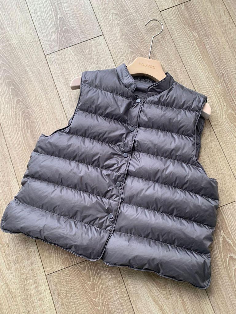 Women's 95% White Duck Down Lightweight Vest - 2025 Autumn/Winter Casual Wear
