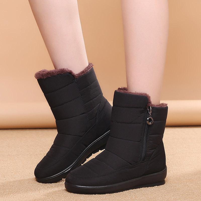 Waterproof Winter Boots Velvet Shoes Women Warm Snow Boot