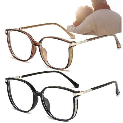 Sparkling Blue Light Blocking Women's Reading Glasses Elderly Glasses  for Women & Men