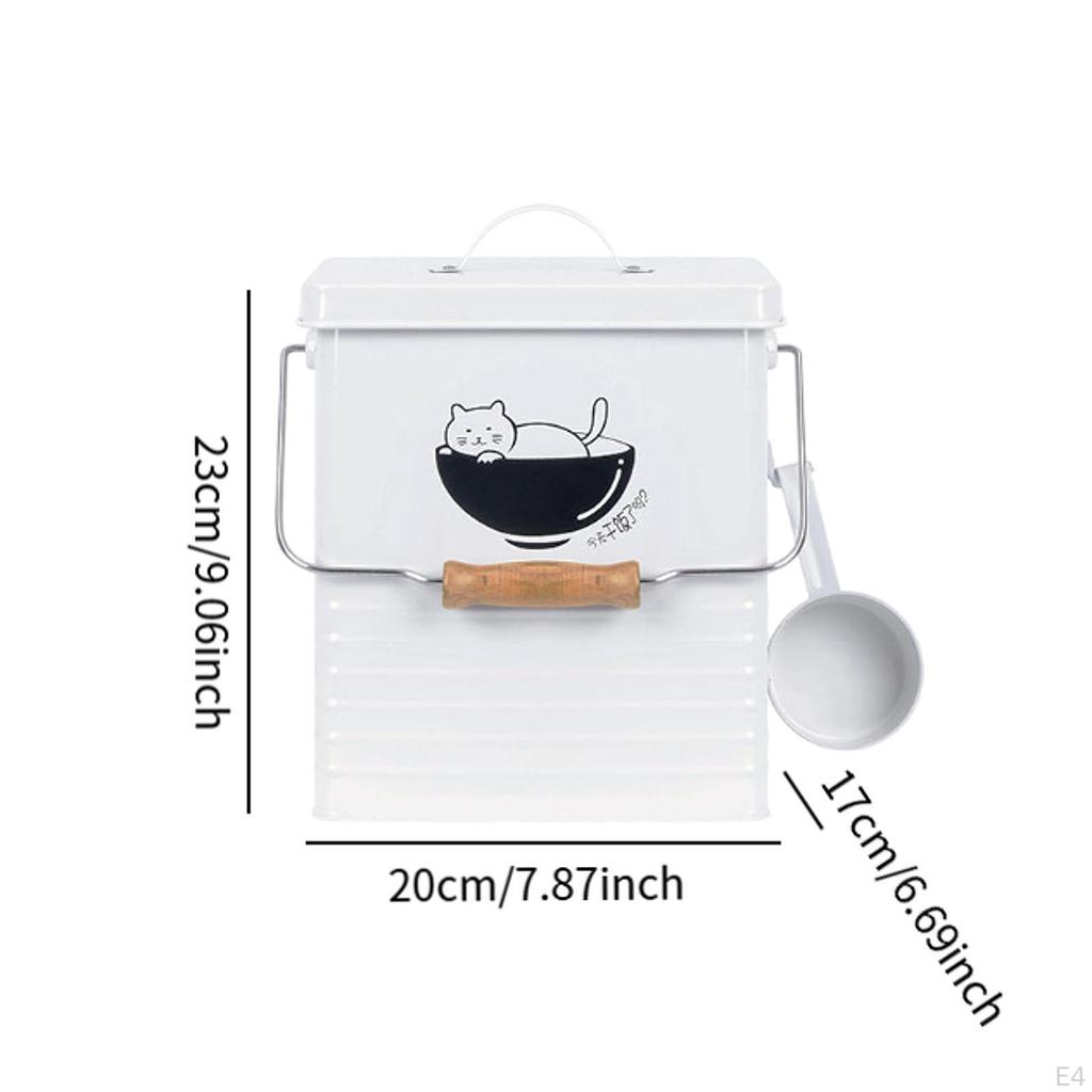 Airtight Container for Cat Food Storage And Organization