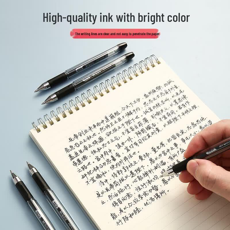 M&G 0.5mm Black Bullet Tip Gel Pen