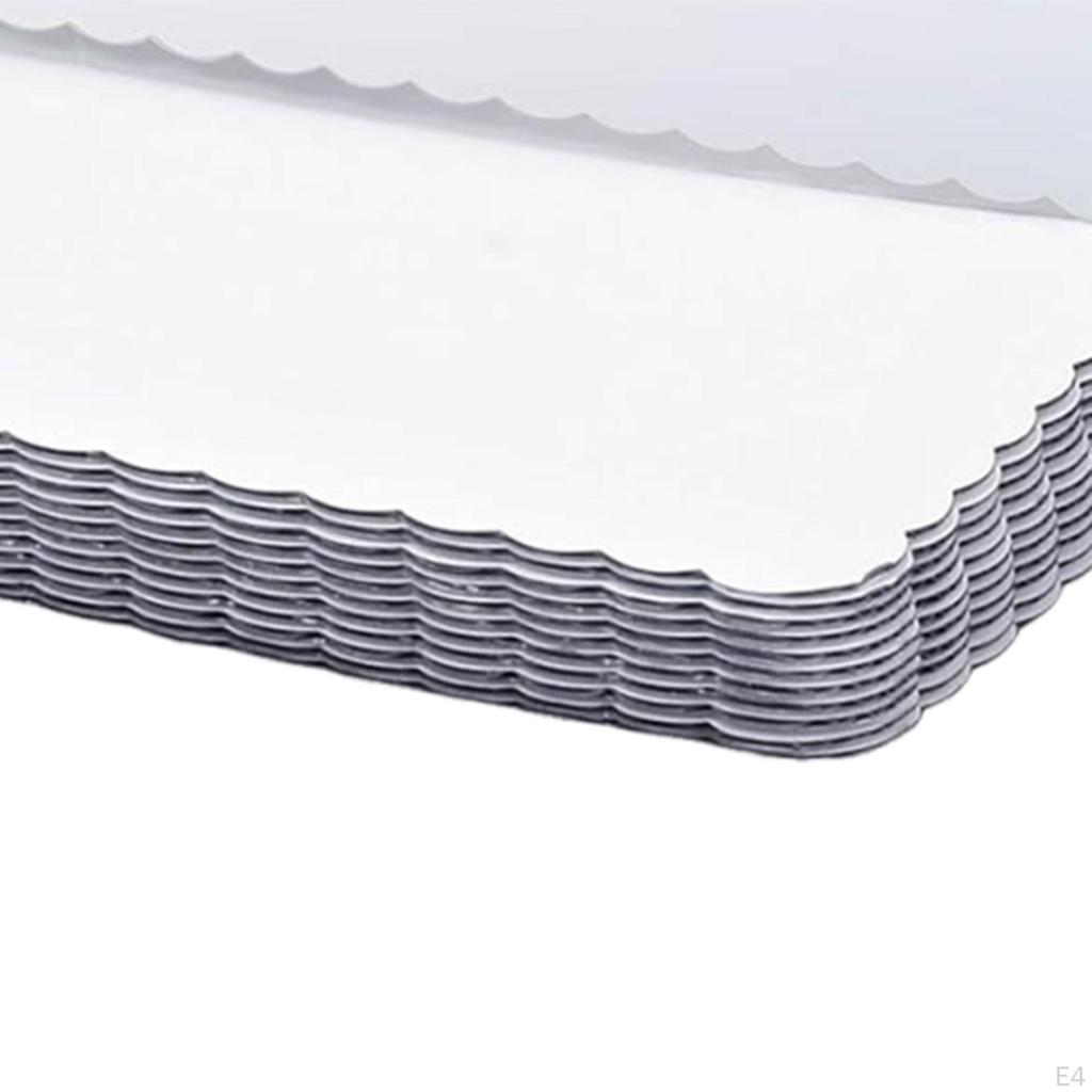 20 Pieces Cake Boards Baking Accessories Multifunction Oil Bases Drums for Icing Cakes Pasteles