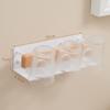 Yipan Cream Style Folding Towel Rack and Toothbrush Holder Set