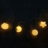 Line Friends Brown Sally Moon Star LED Garland String Lights 20 Bulbs 5m, White