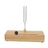 Stroik 256 Hz ze drewnianą pudłem rezonansowym i młotkiem Zestaw stroików do uzdrawiania Eksperyment akustyczny