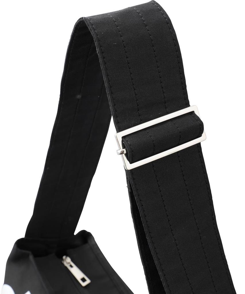 Milkfed STENCIL LOGO SHOULDER BLACK BAG, Women's,