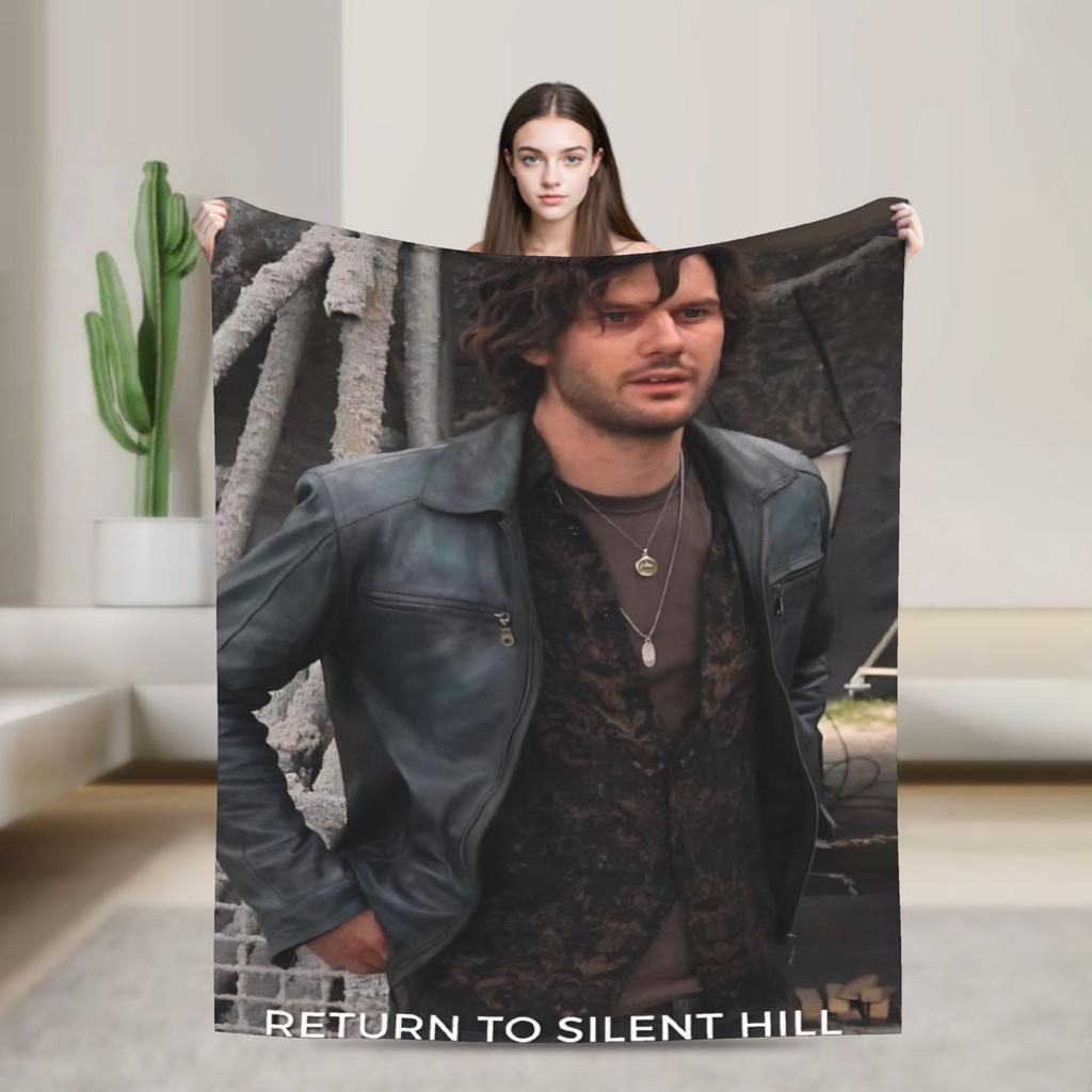 Return to Silent Hill Movie 2026 Throw Blanket for Couch  Soft Cozy Plush Blanket Multiple Sizes Bedspreads for All Seasons