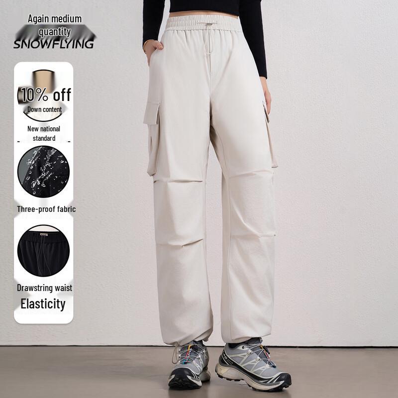 Women's Winter Warm Down Flared Pants