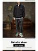 Men's Trendy Loose Half-Zip Stand Collar Sports Hoodie 2025 Spring/Autumn Collection