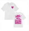 T-shirt Grafica Rapper Jul Uomo Donna Hip Hop Y2K Top Casual Cotone Manica Corta Oversize T-