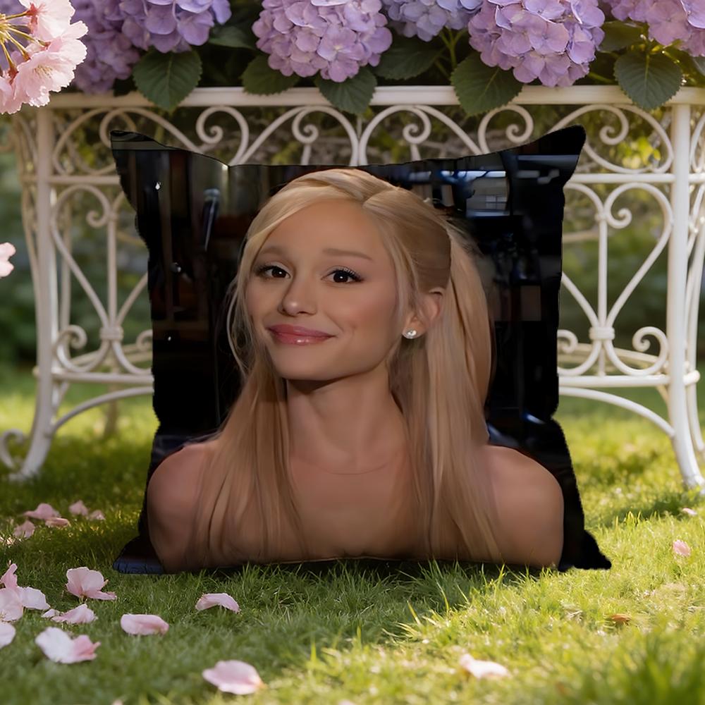 Sängerin A-Ariana Grande Kissenbezug Home & Auto Doppelszenen Kissenbezug: Wendbar für höchsten Tragekomfort