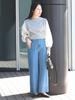 Pantalon large DNM BLECH M [Beams Heart] Center-P Femme