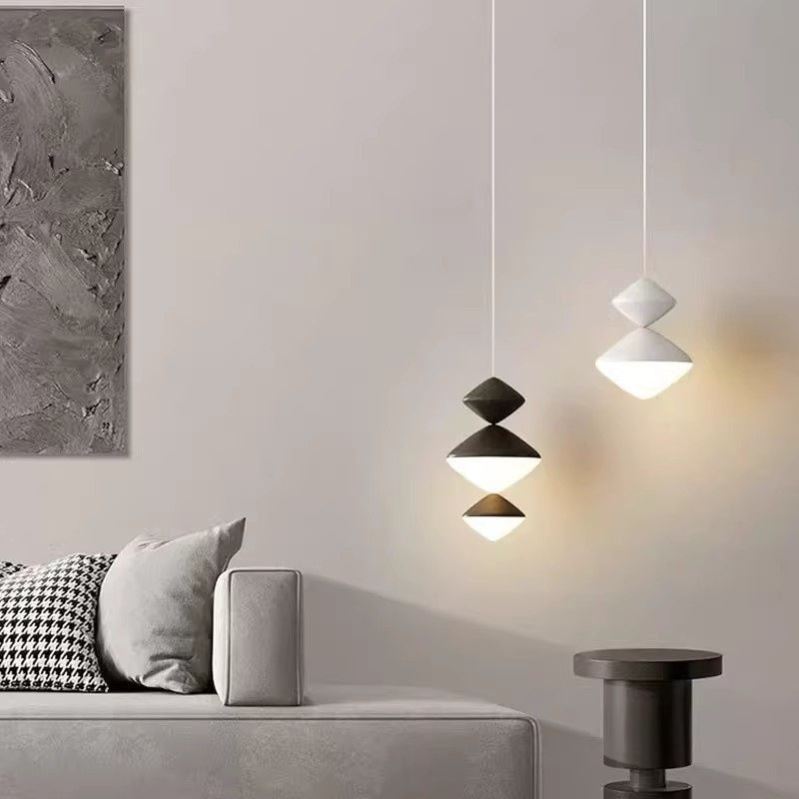 Modern minimalist LED pendant lights bedroom bedside study wall lamp living room sofa background wall indoor lighting fixture