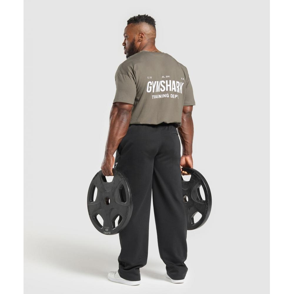 Gymshark Training DepT. T shirT Camo Brown A1b1l Nby9