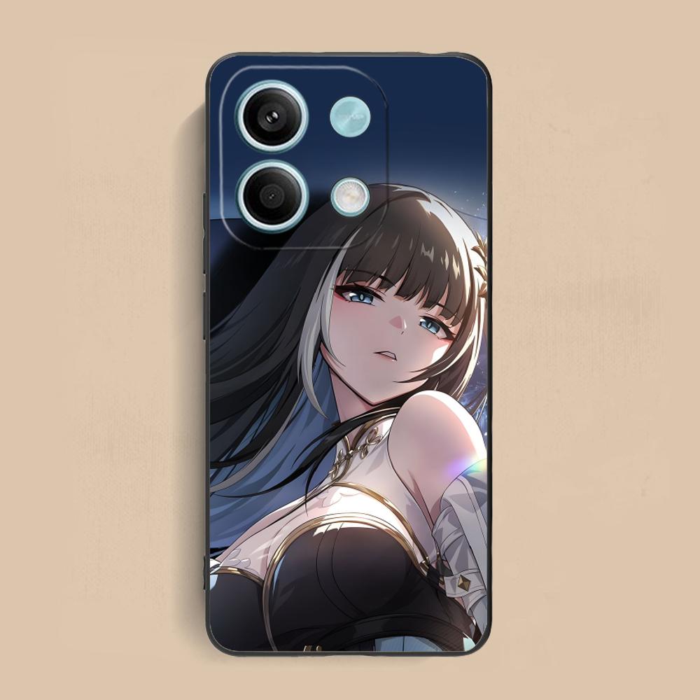 Wuthering Waves Baizhi Phone Case for Xiaomi Redmi 15 14 13 12 A5 3 2 1 C Plus 4G 5G Soft TPU Shockproof Cover