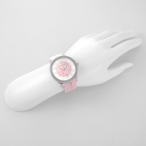 Tendence Crazy Medium Watch, White/Pink Dial, Stainless Steel, Mineral Glass, Quartz Movement, 42.5mm, Women's, TY930065