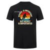 Funny Ice Hockey T Shirt Ice Hockey Player Graphic Tee Gift Unisex Summer Streetwear Tops HJ069