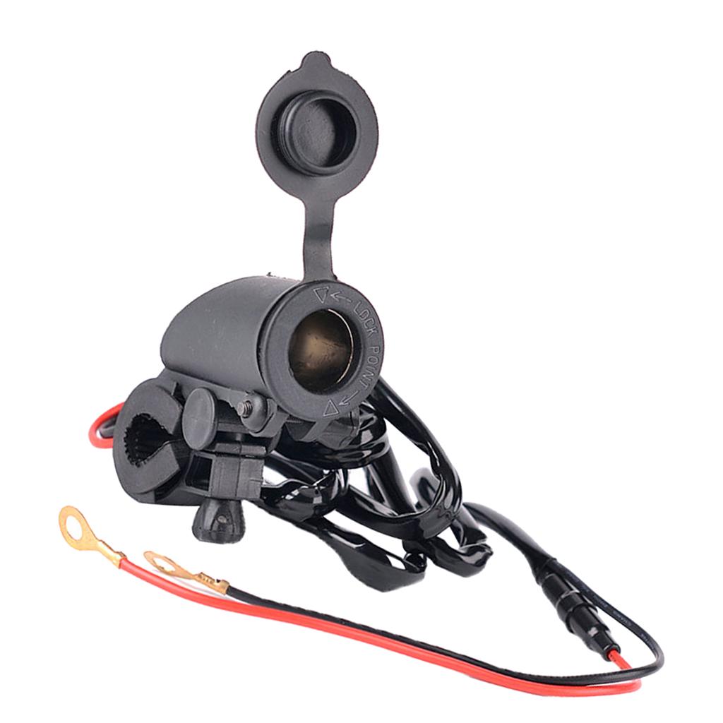 Buy 120W Waterproof Motorbike Car Handlebar Mount Cigarette Lighter