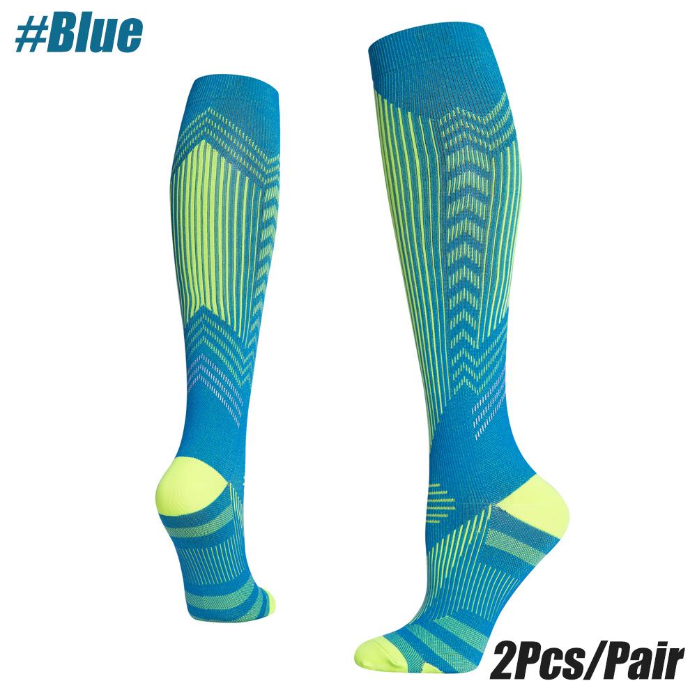 1 Pair New Compression Stockings Pregnancy Nursing Varicose Veins Blood Circulation Edema Diabetes Socks 20-30 Mmhg Sport Socks