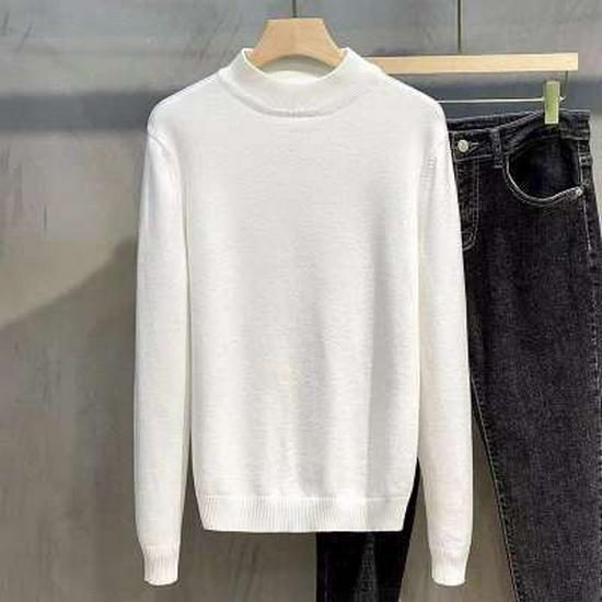 "2024 Spring Men's Ulzzang Style Hole Sweater - Korean Couple BF Jacket"