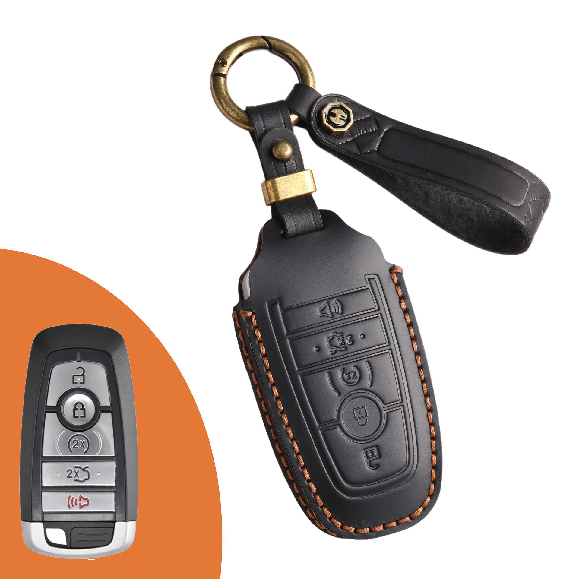 Чехол для ключей Ford & Lincoln для Explorer, Mondeo, Focus, Kuga, Ruijie, Aviator