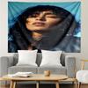 Loreen Print Tapestry, Backdrop, Easy Setup, Ideal for Bedroom, Office & Living Room, with Aesthetic Wall Hanging Decor.