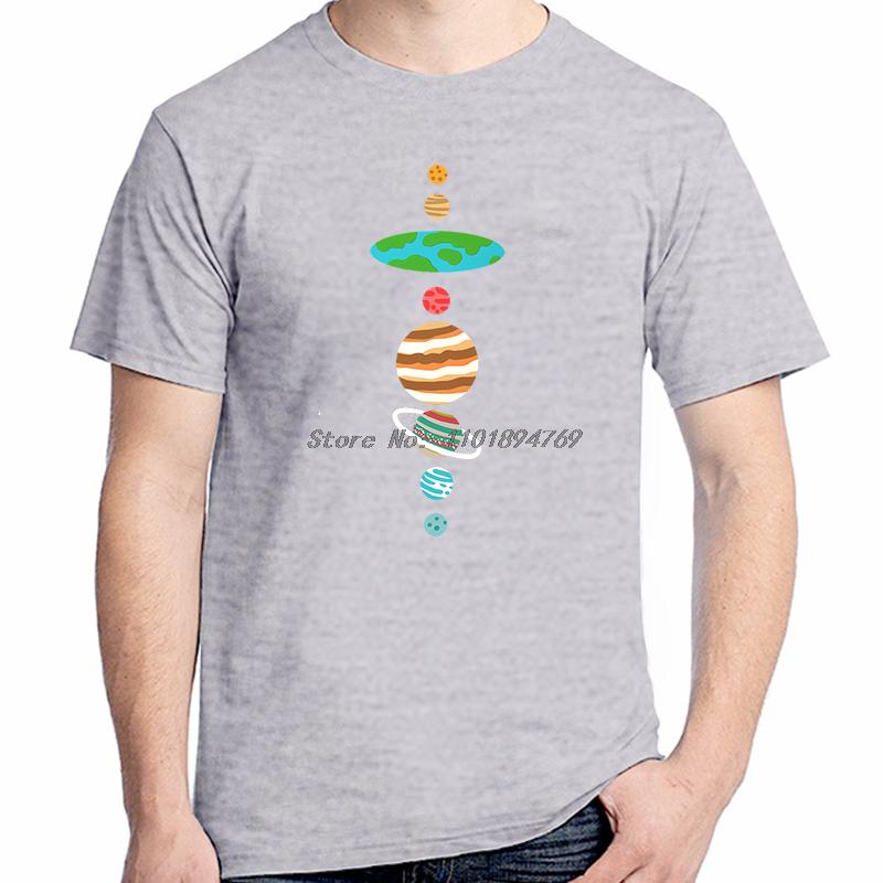 Summer Tees Tops Cotton Oneck Short Sleeve Tshirts Flat Earth Society Fashion Graphic T Shirts Unisex New Shirts And Tshirts
