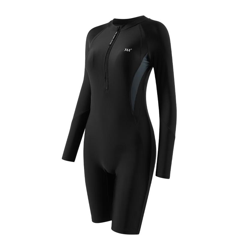 361° Women s Long Sleeve One-Piece Rash Guard Swimsuit 3XL