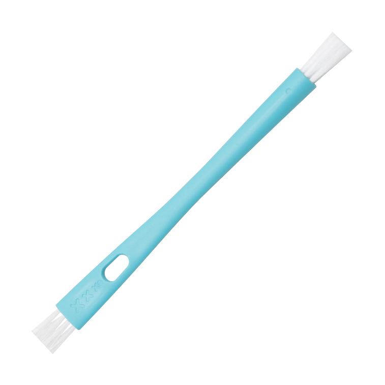 Dual-Head Cleaning & Milk Frother Brush for Coffee Machines