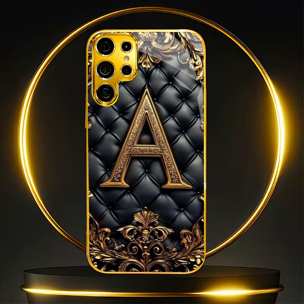 

Skin pattern Protective cover High-end Electroplating Glass PhoneCase for Samsung Galaxy S26 S25 S24 S23 S22 S21 FE,Ultra,Plus GalaxyS25
