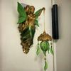 Mermaid Wall Lamp Door And Window Decorations Resin Statues Hanging Lamp Fisherman's Ornament Mermaid Pendant Ocean Gift