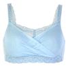 Lace Wire-Free Breathable Breast Cover Bra with Insertable Pads - Style 8801