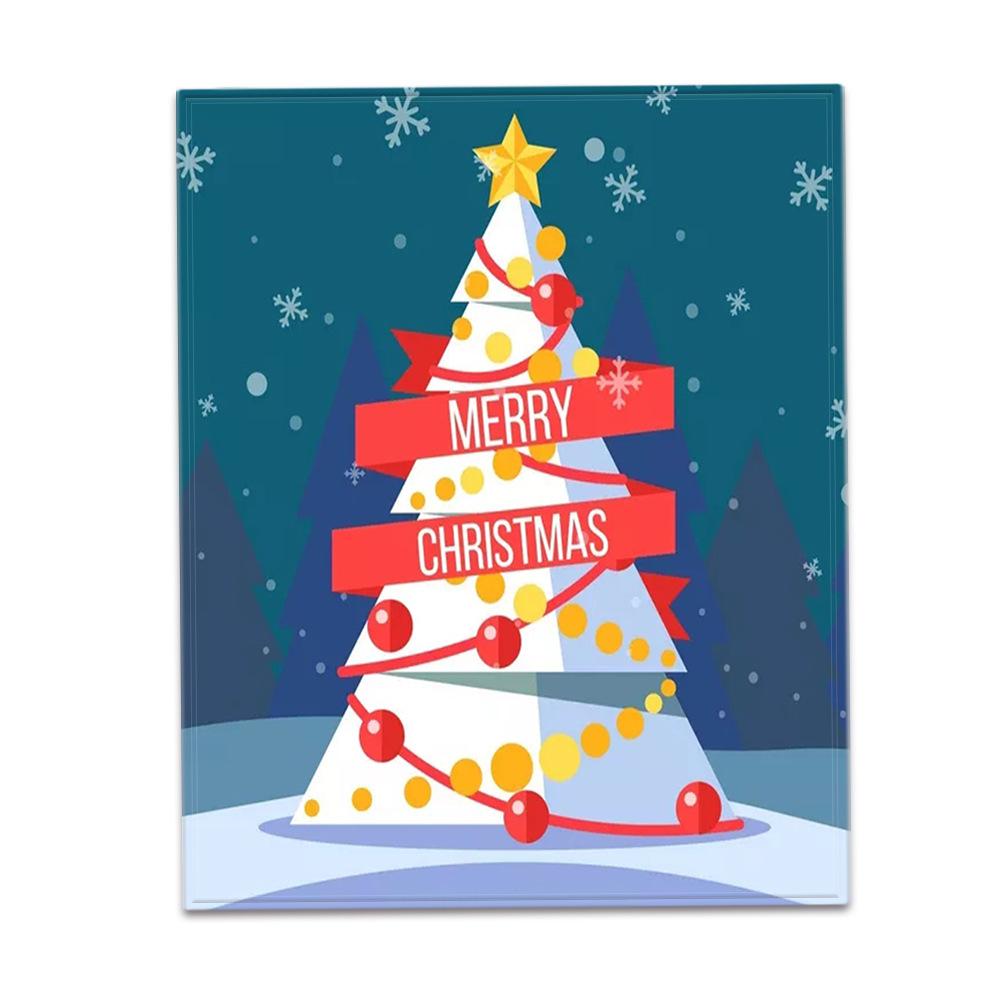 3D motyw świąteczny flanelowy kocyk miękki, lekki, ciepły do ​​salonu sypialnia kanapa z funkcją spania kanapa dzieci dorośli prezenty