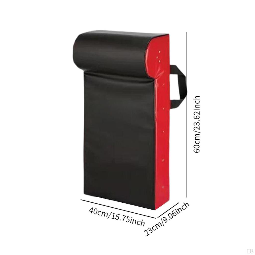 Wedged Football Tackle Shield Blocking Pad Equipment Sport Gift with Handles