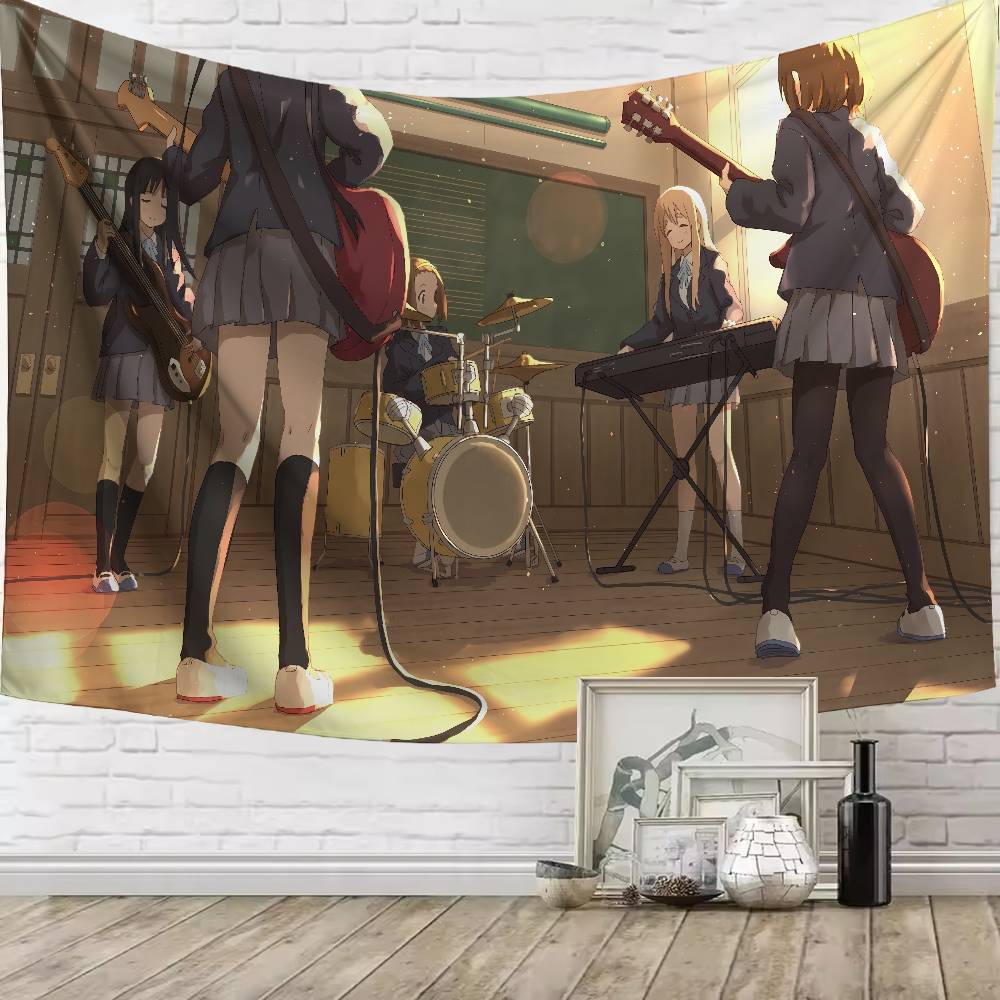 Cute Hot Girl Fashion Anime KKONS Tapestry Living Room Bedroom Gamer Room Decoration Large Luxury Tapestry