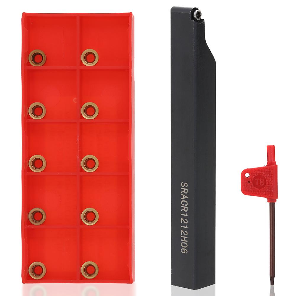 

SRACR1212H06 Tool Holder Indexable Boring Bar Wrench Turning Tool Lathe Tool Holder Boring Bar For Lathe Turning Tool With Carbide Insert