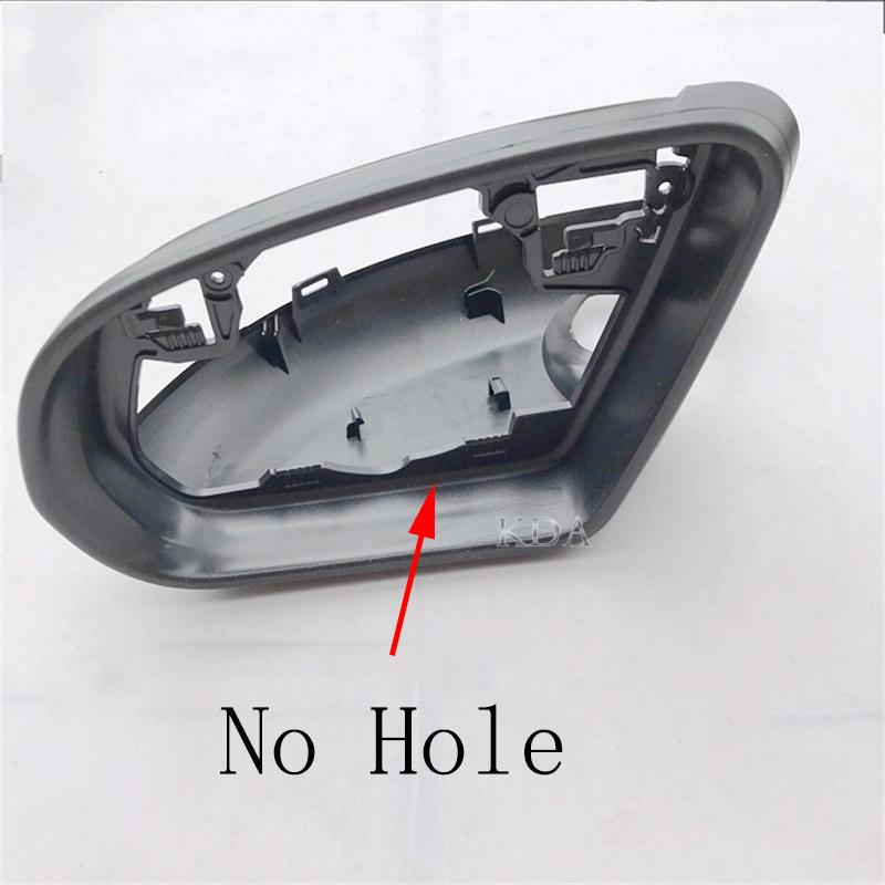 Auto Rear Mirror Frame Trim Housing Matt for Mercedes-Benz C Class W205 2015 2016 2017 2018