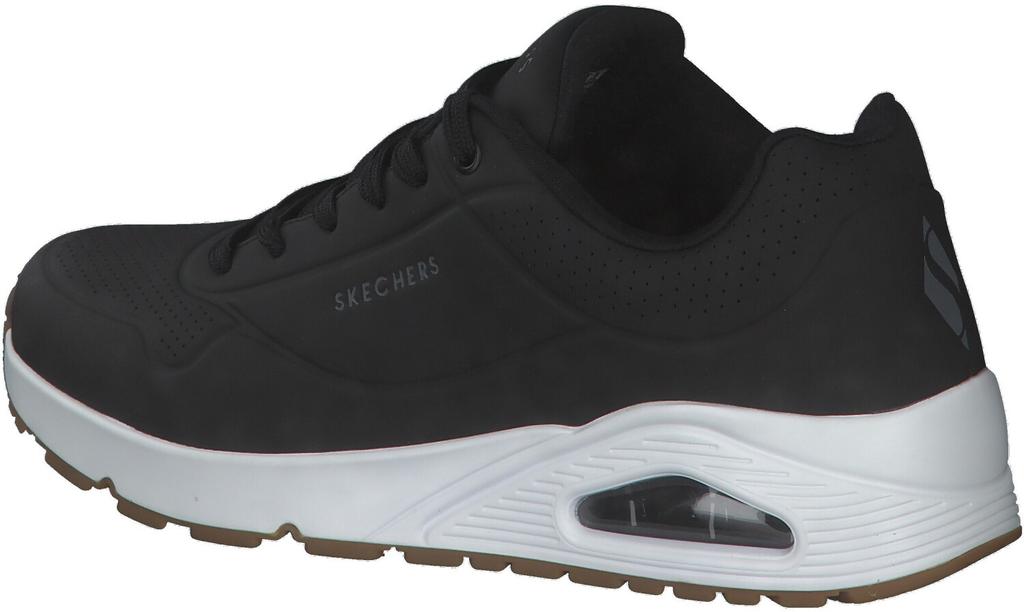 Skechers Uno - кроссовки Stand On Air (52458) черный/белый