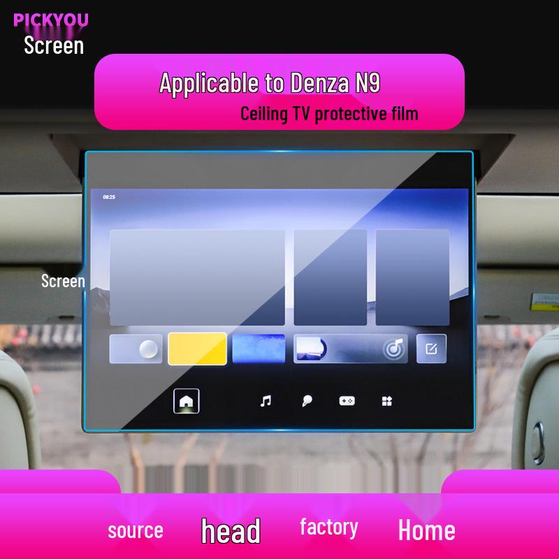 Denza N7 Navigation Screen Tempered Glass Protector, 25 Deński, for Z9 Center Console and N9 Display