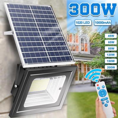 300/200/150/120W Solar Street Lights Household Waterproof Remote Indoor and Outdoor Lighting Garden Wall Lamp LED Flood Light