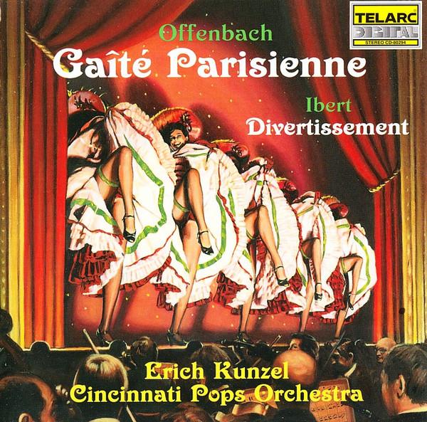 

CD OFFENBACH; IBERT - Offenbach: Gaite Parisienne CD80294 Telarc Digital 1992 Non Japan Classical Used