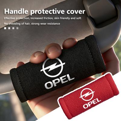 Plush Car Interior Handle Protect Cover Roof Armrest Pull Gloves For Astra G H J K F Corsa D Zafira B Insignia Mokka Regal