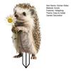 Cartoon Hedgehog Garden Stake Decoration, 2D Acrylic Animal Yard Sign, Outdoor Courtyard Lawn Pathway Animal Shape Ornament
