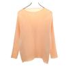 90s Old Long Sleeve Pleated Cut M Pale Orange Women Used