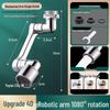 Rotatable Anti-Splash Faucet Aerator Extension Arm