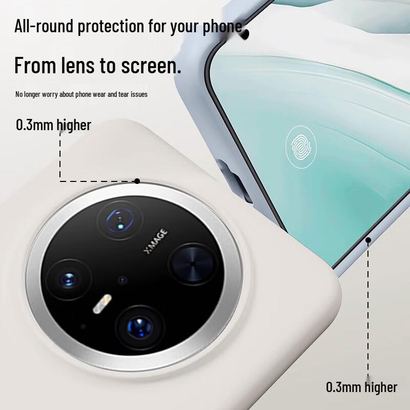 XYI Full Protection Liquid Silicone Phone Case for Huawei Mate Series