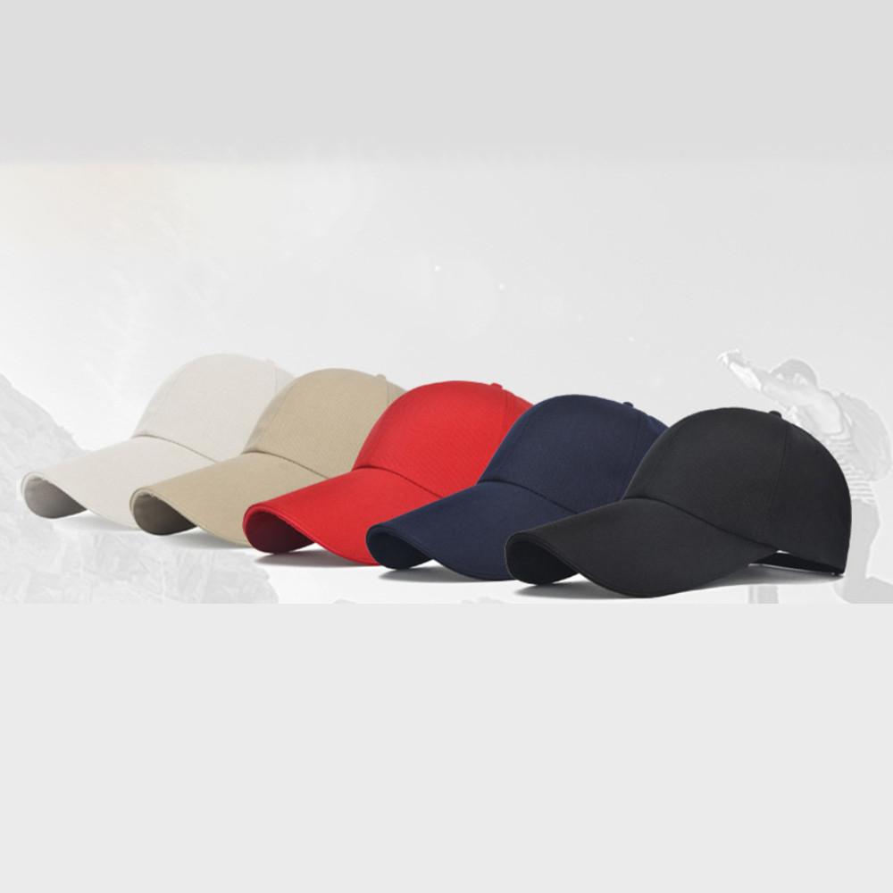 Summer Hip-hop Sunshade Baseball Cap Women Men Street Sun Protection Hat with Extended Brim